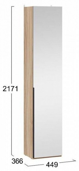 Шкаф для белья Порто СМ-393.07.212 в Нижневартовске - nizhnevartovsk.mebel24.online | фото 4