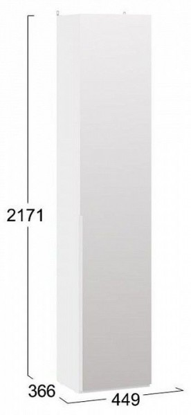 Шкаф для белья Порто СМ-393.07.212 в Нижневартовске - nizhnevartovsk.mebel24.online | фото 4