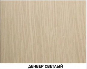 Шкаф для одежды №614 "Инна" Денвер светлый (*без полок) в Нижневартовске - nizhnevartovsk.mebel24.online | фото 2