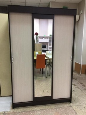 Шкаф-купе Басса ШКК 551 венге-дуб шимо светлый/темный в Нижневартовске - nizhnevartovsk.mebel24.online | фото 4