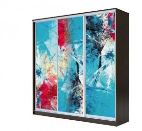 Шкаф-купе ХИТ 22-4-20-777 АБСТРАКЦИЯ №3 в Нижневартовске - nizhnevartovsk.mebel24.online | фото