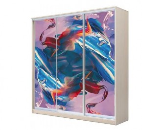 Шкаф-купе ХИТ 22-4-20-777 АБСТРАКЦИЯ №4 в Нижневартовске - nizhnevartovsk.mebel24.online | фото