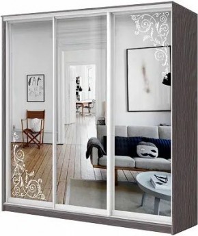 Шкаф-купе ХИТ 24-18-656 ОРНАМЕНТ в Нижневартовске - nizhnevartovsk.mebel24.online | фото