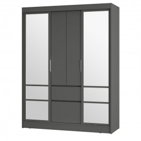 Шкаф-купе Симпл ШКК-06 (графит) в Нижневартовске - nizhnevartovsk.mebel24.online | фото