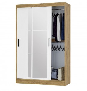 Шкаф-купе Тайм ШКК-03 (крафт/белый) в Нижневартовске - nizhnevartovsk.mebel24.online | фото 2