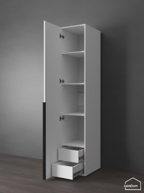 Шкаф Linnea MHR-1-4 2050х400х510 (Белый-М 11.1.1) в Нижневартовске - nizhnevartovsk.mebel24.online | фото 6