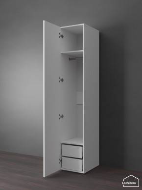 Шкаф Linnea MHR-1PO-3 2050х400х510 (Белый-М 11.1.2) в Нижневартовске - nizhnevartovsk.mebel24.online | фото 4