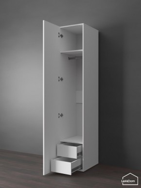 Шкаф Linnea MHR-1PO-3 2050х400х510 (Белый-М 11.1.2) в Нижневартовске - nizhnevartovsk.mebel24.online | фото 5