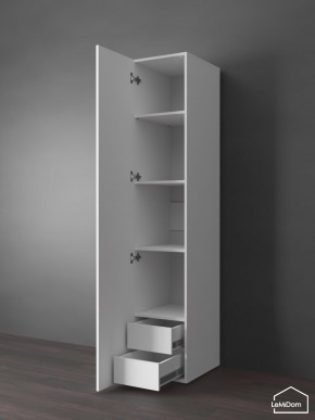 Шкаф Linnea MHR-1PO-4 2050х400х510 (Белый-М 11.1.2) в Нижневартовске - nizhnevartovsk.mebel24.online | фото 4