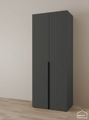 Шкаф Linnea MHR-2 2050х800х510 (Графит-М 11.1.25) в Нижневартовске - nizhnevartovsk.mebel24.online | фото
