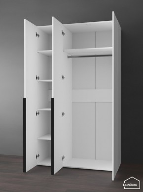 Шкаф Linnea MHR-3-1 2050х1200х510 (Белый-М 11.1.1) в Нижневартовске - nizhnevartovsk.mebel24.online | фото 5
