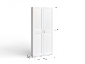 Шкаф МАКС двухстворчатый, цвет белый в Нижневартовске - nizhnevartovsk.mebel24.online | фото 3