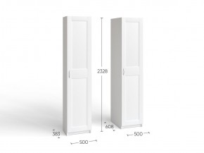 Шкаф МАКС однодверный узкий, цвет белый в Нижневартовске - nizhnevartovsk.mebel24.online | фото 3