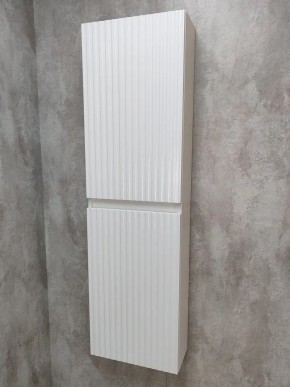 Шкаф пенал навесной для ванной MH11-MA 450х1548 (Белый-М 10.1.1) Белый глянец в Нижневартовске - nizhnevartovsk.mebel24.online | фото 7