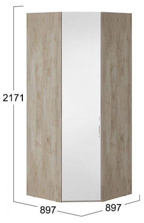 Шкаф платяной Эмбер СМ-348.07.007 L в Нижневартовске - nizhnevartovsk.mebel24.online | фото 3