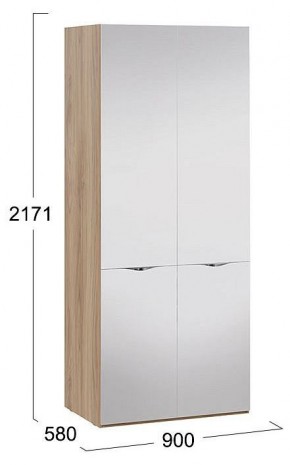 Шкаф платяной Глосс СМ-319.07.212 в Нижневартовске - nizhnevartovsk.mebel24.online | фото 3