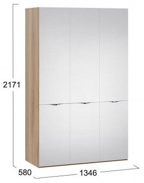 Шкаф платяной Глосс СМ-319.07.433 в Нижневартовске - nizhnevartovsk.mebel24.online | фото 4