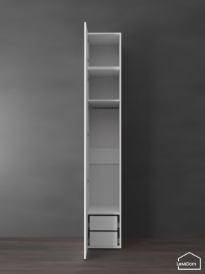 Шкаф с антресолью Linnea MHR-1POA-3 2450х400х510 (Белый-М 11.1.2) в Нижневартовске - nizhnevartovsk.mebel24.online | фото 5
