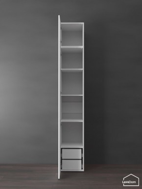 Шкаф с антресолью Linnea MHR-1POA-4 2450х400х510 (Белый-М 11.1.2) в Нижневартовске - nizhnevartovsk.mebel24.online | фото 6
