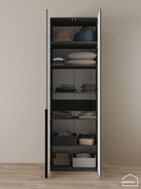 Шкаф с антресолью Linnea MHR-2A-2 2450х800х510 (Графит-М 11.1.25) в Нижневартовске - nizhnevartovsk.mebel24.online | фото 4