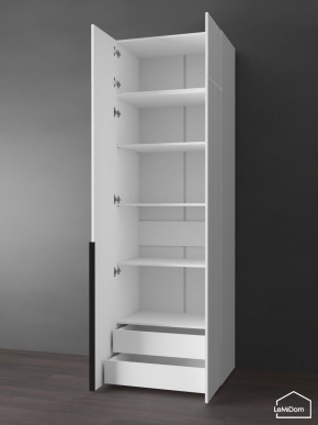 Шкаф с антресолью Linnea MHR-2A-4 2450х800х510 (Белый-М 11.1.2) в Нижневартовске - nizhnevartovsk.mebel24.online | фото 5