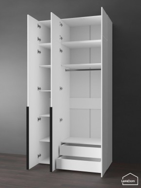 Шкаф с антресолью Linnea MHR-3A-2 2450х1200х510 (Белый-М 11.1.1) в Нижневартовске - nizhnevartovsk.mebel24.online | фото 5
