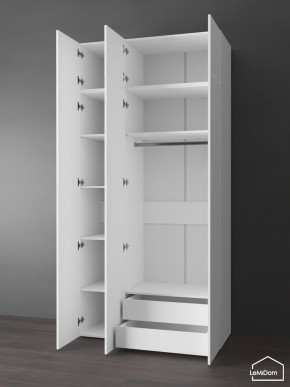 Шкаф с антресолью Linnea MHR-3POA-2 2450х1200х510 (Белый-М 11.1.1) в Нижневартовске - nizhnevartovsk.mebel24.online | фото 5