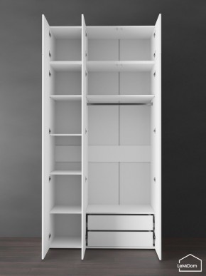 Шкаф с антресолью Linnea MHR-3POA-2 2450х1200х510 (Белый-М 11.1.2) в Нижневартовске - nizhnevartovsk.mebel24.online | фото 6