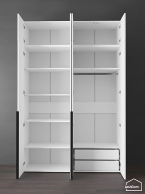 Шкаф с антресолью Linnea MHR-4A-2 2450х1600х510 (Белый-М 11.1.2) в Нижневартовске - nizhnevartovsk.mebel24.online | фото 5