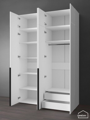 Шкаф с антресолью Linnea MHR-4A-2 2450х1600х510 (Белый-М 11.1.2) в Нижневартовске - nizhnevartovsk.mebel24.online | фото 6