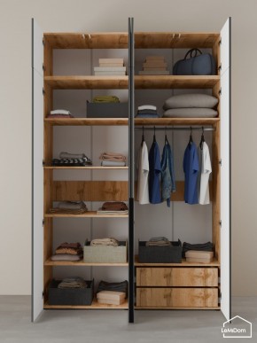 Шкаф с антресолью Linnea MHR-4A-2 2450х1600х510 (ДВ-М 11.1.25) в Нижневартовске - nizhnevartovsk.mebel24.online | фото 5