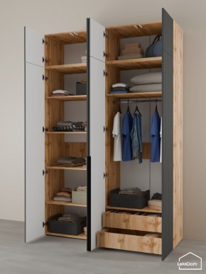 Шкаф с антресолью Linnea MHR-4A-2 2450х1600х510 (ДВ-М 11.1.25) в Нижневартовске - nizhnevartovsk.mebel24.online | фото 6