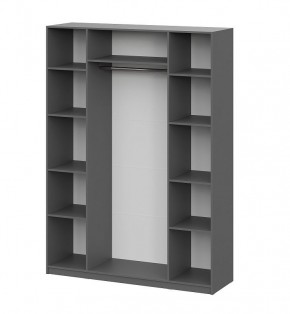 Шкаф ШК-5 (1600) Графит серый в Нижневартовске - nizhnevartovsk.mebel24.online | фото 3