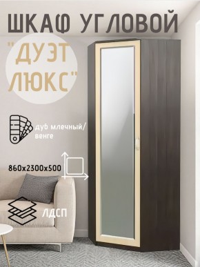 Шкаф угловой Дуэт Люкс с зеркалом в Нижневартовске - nizhnevartovsk.mebel24.online | фото 5
