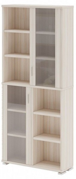 Шкаф-витрина Домино ПУ-30-2-ФС в Нижневартовске - nizhnevartovsk.mebel24.online | фото 2
