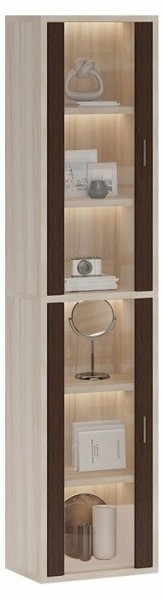 Шкаф-витрина Домино СУ(ш1в2)+2ФС в Нижневартовске - nizhnevartovsk.mebel24.online | фото 2