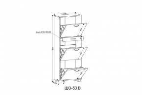 ШО-53 В тумба для обуви в Нижневартовске - nizhnevartovsk.mebel24.online | фото 3