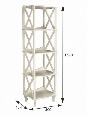 Стеллаж Джульетта 4 в Нижневартовске - nizhnevartovsk.mebel24.online | фото 8