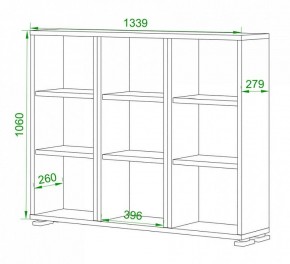 Стеллаж Домино ПУ-60-1 в Нижневартовске - nizhnevartovsk.mebel24.online | фото 2