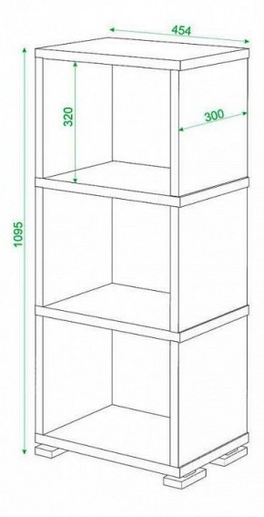 Стеллаж Домино СБ-15/3 в Нижневартовске - nizhnevartovsk.mebel24.online | фото 2