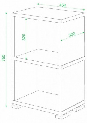 Стеллаж-колонка Домино СБ-15/2 в Нижневартовске - nizhnevartovsk.mebel24.online | фото 2