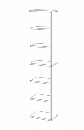 Стеллаж-колонка Домино СУ(ш1в2) в Нижневартовске - nizhnevartovsk.mebel24.online | фото 3