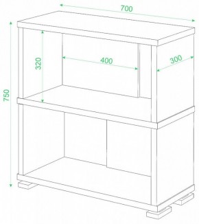 Стеллаж СБ-10/2 в Нижневартовске - nizhnevartovsk.mebel24.online | фото 2