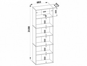 Стеллаж ШУ-30 в Нижневартовске - nizhnevartovsk.mebel24.online | фото 3