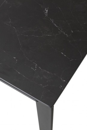 Стол CORNER 120 MATT BLACK MARBLE SOLID CERAMIC / BLACK, ®DISAUR в Нижневартовске - nizhnevartovsk.mebel24.online | фото 5