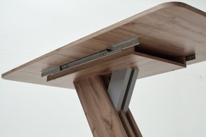 Стол EXEL 140 Дуб Трюфель/ Алюминий М-City в Нижневартовске - nizhnevartovsk.mebel24.online | фото 10