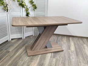 Стол EXEL 140 Дуб Трюфель/ Алюминий М-City в Нижневартовске - nizhnevartovsk.mebel24.online | фото 4