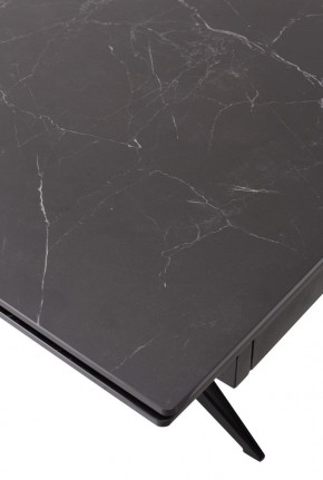 Стол FORIO 160 MATT BLACK MARBLE SOLID CERAMIC / BLACK, ®DISAUR в Нижневартовске - nizhnevartovsk.mebel24.online | фото 9