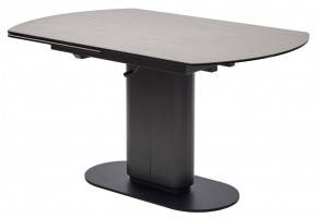 Стол KAI 140 TL-110 поворотная система раскладки, испанская керамика / Темно-серый / Черный, ®DISAUR в Нижневартовске - nizhnevartovsk.mebel24.online | фото 1