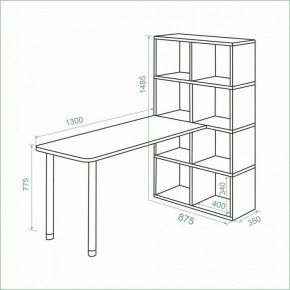 Стол компьютерный Bartolo в Нижневартовске - nizhnevartovsk.mebel24.online | фото 2
